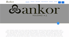 Desktop Screenshot of ankorholding.com
